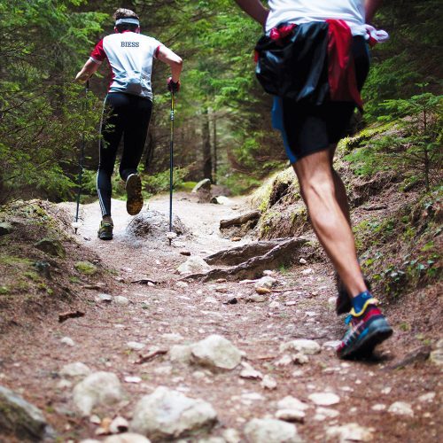 Textilveredelung für Sport-Events wie Bergläufe  - der Zugspitz Ultratrail