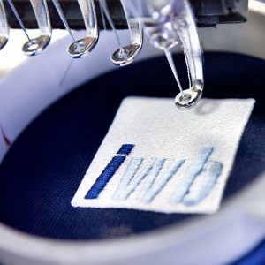 iwb logo Textile embroidery of the highest quality through and through